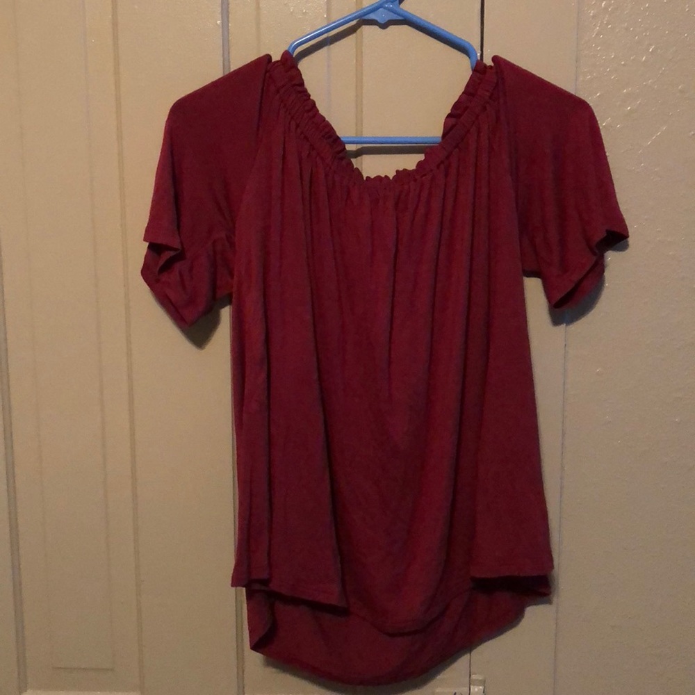 Off the shoulder top